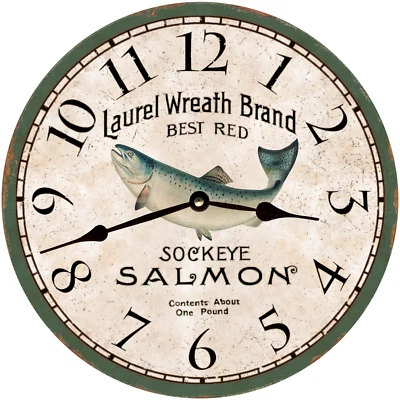 Fish Wall Clock - Image 1 of 4
