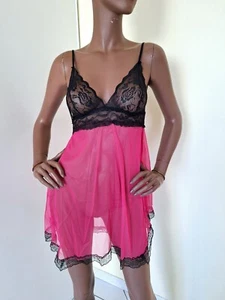 NUISETTE AVEC STRING TAILLE UNIQUE COULEUR ROSE / NOIR - Picture 1 of 4
