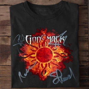 Inspired Godsmack Band Basic Cotton Black Full Size Unisex T-Shirt S2690 - Picture 1 of 6
