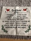 New Novelty Brother Cushion Cover  45 X45 Cms Gifts  For Brothers