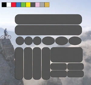 Kettenrad und Rahmen Fahrradprotektoren Kit Aufkleber Aufkleber Fahrrad Fahrrad (3) - Bild 1 von 12