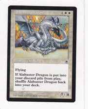 MTG: Portal: Alabaster Dragon