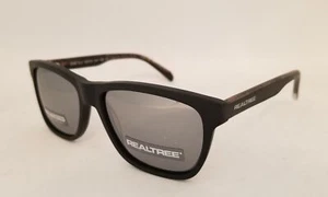 REALTREE R580 POLARIZED sunglasses Matte Black Mirror Lens 56mm MEN RXable - Picture 1 of 3