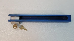 Master Lock in Blue Channel Boat Trailer Lock Tool Box Chest Lock System - Picture 1 of 6