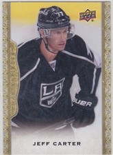 14/15 MASTERPIECES...JEFF CARTER...SP...CARD # 127...KINGS