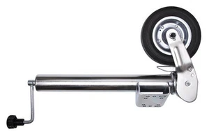 Automatik Stützrad 60 mm Bugrad klappbar Stahlfelge Stützlast 400 kg neu - Bild 1 von 7
