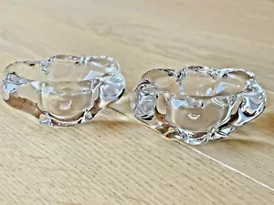 Jolie Paire de Salières en Cristal signée DAUM - Salerons - Arts de la table - Picture 1 of 6