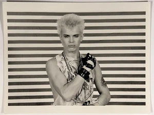 Billy Idol Photo Generation X Original Vintage Stamped Promo Circa Early 1980s - Picture 1 of 12