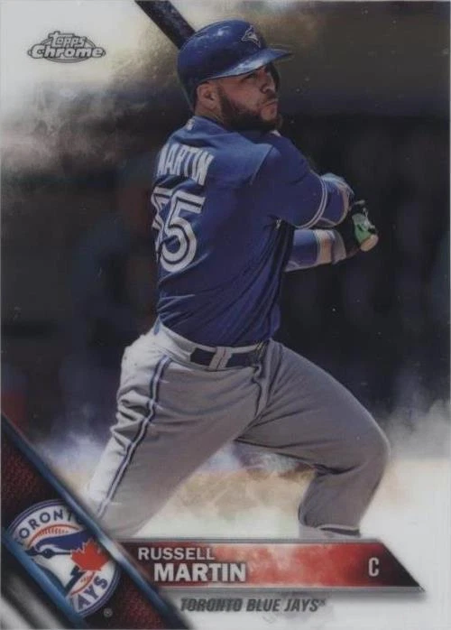2016 Topps Chrome - Russell Martin #135
