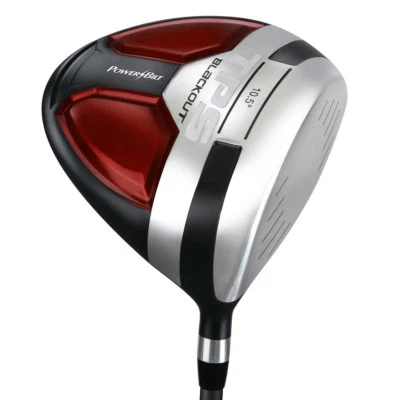 Powerbilt TPS Blackout Driver 10.5º Graphite 45" Regular Flex -LEFT HANDED NEW!! - Image 1 of 2