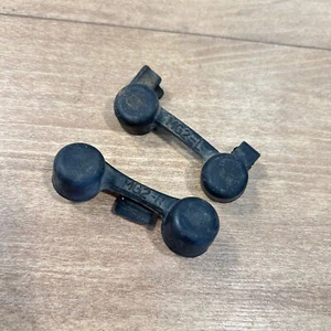 1983 83-84 Honda XR500R XR500 R XR 500 / Nice OEM RUBBER BOLT COVERS - Picture 1 of 2