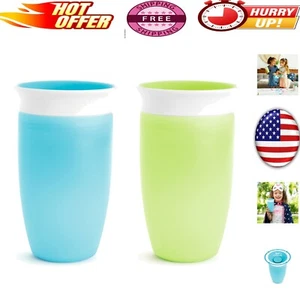 Miracle 360 Spill-Proof Toddler Sippy Cup - Dentists Recommended, 10 Oz, 2 Pack - Picture 1 of 10