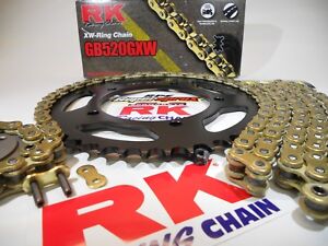 2016 Yamaha YZF-R1  "S" model RK GXW 520 16/41 OEM Gold Chain and Sprockets Kit