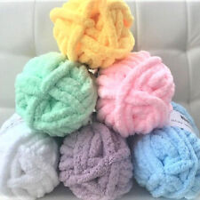 250g Thick Chenille Chunky Yarn DIY Bulky Arm Knitting Throw Rug Mat Blanket UK