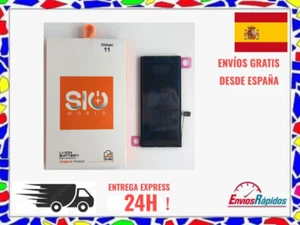 Batería alta duracion marca SIO para IPHONE 11 3530 mAh ENVIO RAPIDO 24H 🔋🚚💨 - Imagen 1 de 1
