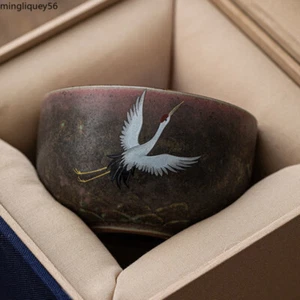 85ml Ceramic Teacup Retro Colorful Vitalmine Master Cup Tea Bowl Kung Fu Teaware - Picture 1 of 11