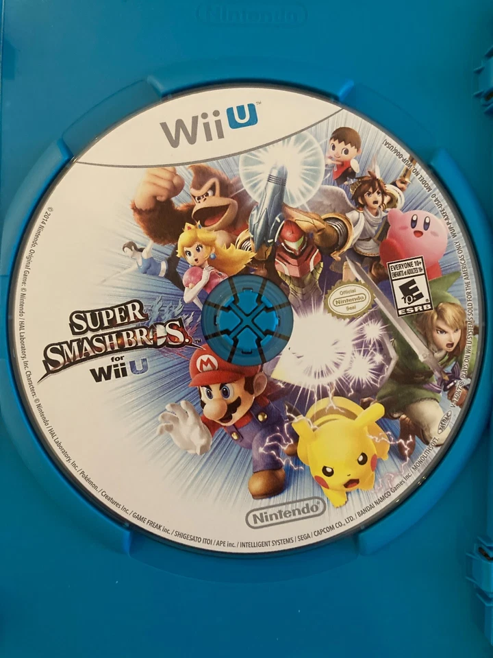 Super Smash Bros. (Wii U, 2014) - Disc only - Image 1 of 1