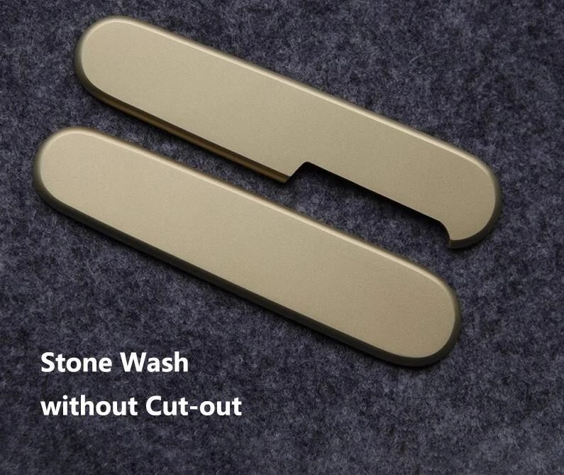 1 par de escalas de mango de latón sin recortar para navaja suiza Victorinox 91 mm Foto 1 de 1