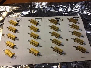 (5 pcs ) DALE RH25-25W-2.5 Ohm 1% 25W Wirewound Power Resistor NEW AMPLIFIER $9 - Picture 1 of 3