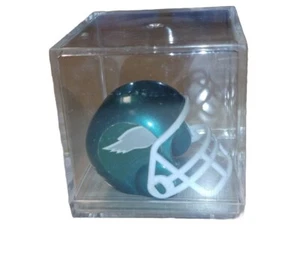Vintage Mini Gumball NFL Football Helmet 1990s OPI Philadelphia Eagles Display - Picture 1 of 5