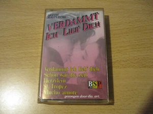 MC Various Deutsche Schlagerparade Vol.1 Verdammt ich Lieb dich Tape B.S.P. 074 - Picture 1 of 2