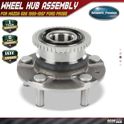 Conjunto de buje y cojinete de rueda trasera izquierda o derecha para Mazda 626 93-97 Ford Probe Foto 1 de 4