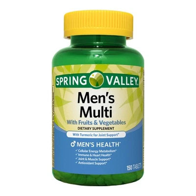 Spring Valley Men's Multi Tablets, 150 Count - Image 1 of 4