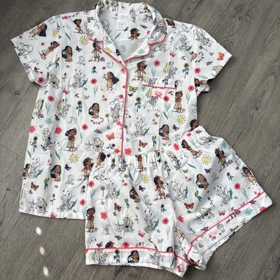 Disney Store принцесса аниматоры коллекции пижамы шорты комплект женщин размер маленький - Изображение 1 из 4