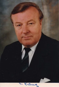 August LANG (1929-2004) - Ex-Justizminister Bayern, Original-Autogramm! - Picture 1 of 1