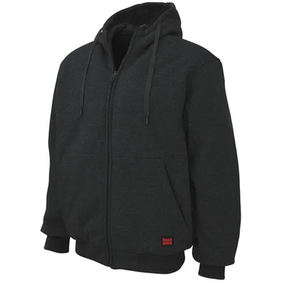 Tough Duck -  Fleece Insulated Hoodie - WJ081 - DWR - Black - Large - NEW! - Image 1 of 3