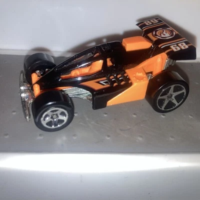Hot Wheels Shock Factor RaceCar 1991 Diecast Treasure Hunt pegatina en alerón Foto 1 de 4