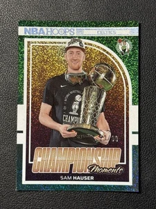 2024-25 Panini Hoops Championship Moments Sam Hauser 21/99 #8 - Picture 1 of 3