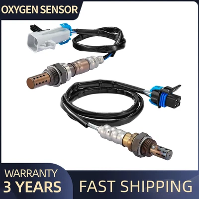 适用于 2007 - 2011 雪佛兰钴 HHR 2.2L 2.4L L4 2PCS 上游+下游氧气传感器 — 第 1/4 张图片