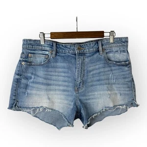 Pistola Revolve Damengröße 33 Denim Jeans abgeschnittene Shorts 3-Zoll-Innennaht Boho - Bild 1 von 7