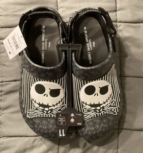Disney Tim Burton's Nightmare Before Christmas Mens Clog Sandals Ground Up Sz 11 - Picture 1 of 6