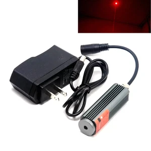 Modulo laser fascio punti luci laser rosse 650nm 100mW con adattatore 5V 25X75mm - Foto 1 di 7