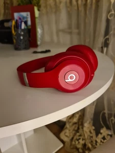 ORIGINAL APPLE BEATS BY DR DRE STUDIO 3 RED WIRELESS BLUETOOTH KOPFHÖRER ROT - Bild 1 von 10