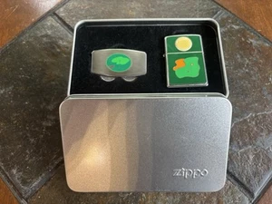 2002 Golf Zippo And Greenskeeper Ball Markers Kit In Metal Tin - Picture 1 of 21