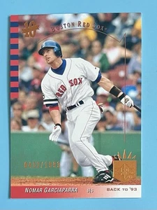 2003 Upper Deck SP #129 Nomar Garciaparra 10° anniversario /1993 Boston - Foto 1 di 2