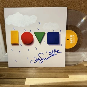 Jason Mraz Signed Autograph LOVE IS A FOUR LETTER WORD Vinyl Album - Picture 1 of 6