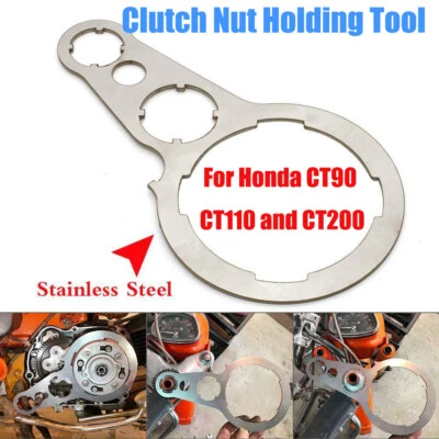 Versatile Clutch Removal Holding Tool Stainless For Honda CT90 K2 CT110 CT200 - Image 1 of 4