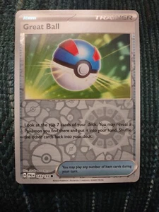 GREAT BALL 183/193 PALDEA EVOLVED (REVERSE HOLO, NM) - Picture 1 of 3