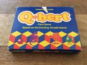 Qbert Card Game (Parker Brothers, 1983) Complete - Based on the Arcade Game VTG - Picture 1 of 2