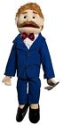 28" Dad in Blue Suit Full Body Puppet 