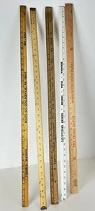 Lote de 5 varillas de madera vintage. Ver fotos - Imagen 1 de 4