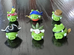 Angry Birds Pirate Pigs Figures Jenga And Go Replacement Pieces Parts Lot Of 6 - Picture 1 of 3