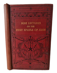 9 Lectures on the Epistle of John /John Nelson Darby -Exclusive Brethren /1919 - Picture 1 of 17