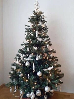 künstlicher Weihnachtsbaum, Christbaum, Kunstbaum, Tannenbaum 120 cm,180 cm Neu1 - Bild 1 von 4