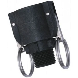 Camlock Male BSP x Coupler. PP Camlock Quick-Release - Picture 1 of 16