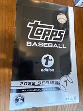 2022 Topps Series 1 Baseball 1st Edition Online Exclusive Sealed Hobby Box - Wow